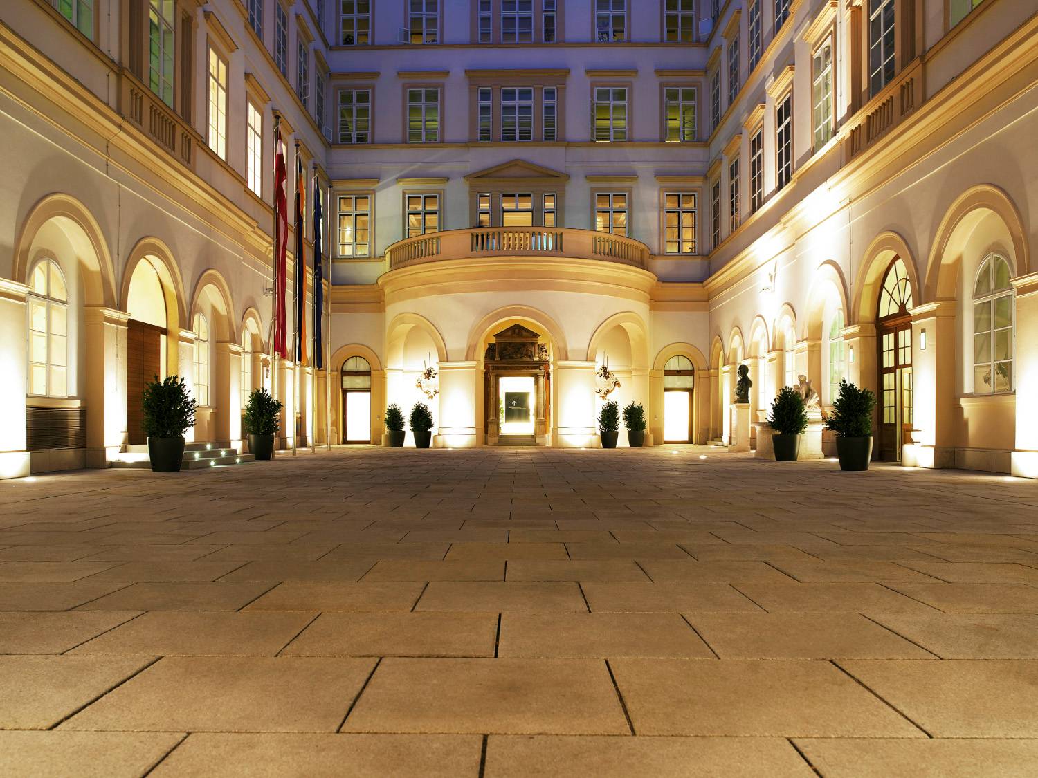 Innenhof Palais Niederösterreich