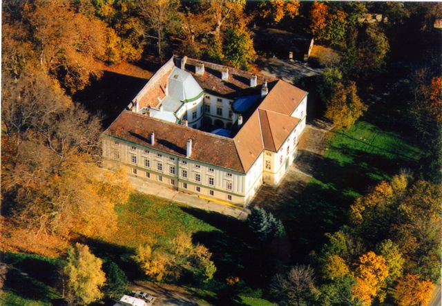 Schloss Margarethen von oben